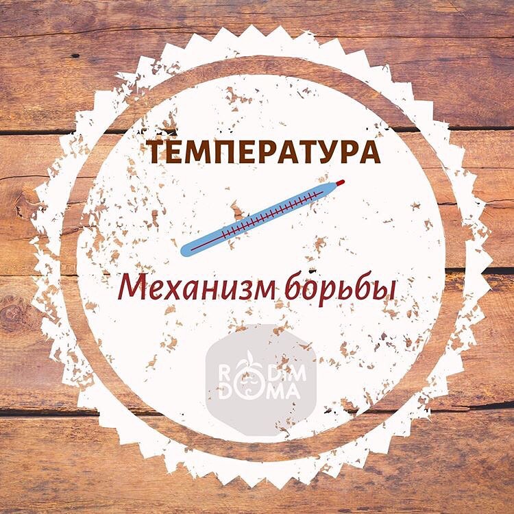 Температура. Механизм борьбы